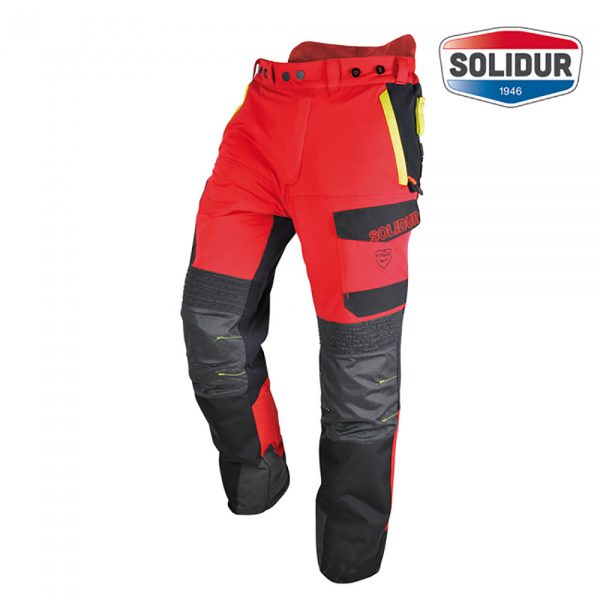 Solidur Infinity gozdarske hlače razred 1